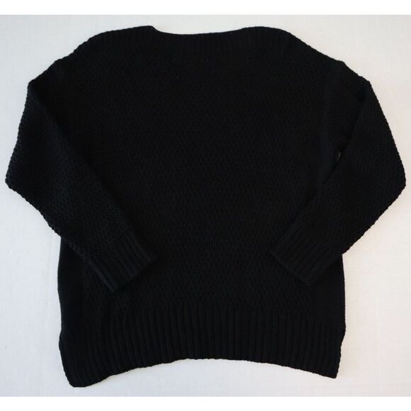 Two x Vince Camuto 9024207 Women's Sz XL Black Cotton Blend Pullover Sweater - Picture 2 of 7